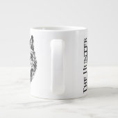 Das Hunter Wolf Tassendesign Jumbo-Tasse (Rückseite)