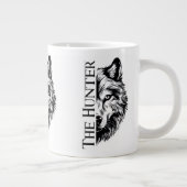 Das Hunter Wolf Tassendesign Jumbo-Tasse (Rechts)