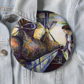 Das Hurling-Schicksal des Lebens Button (Beispiel)
