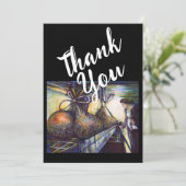 Das Hurling-Schicksal des Lebens Dankeskarte (Stehend Vorderseite)