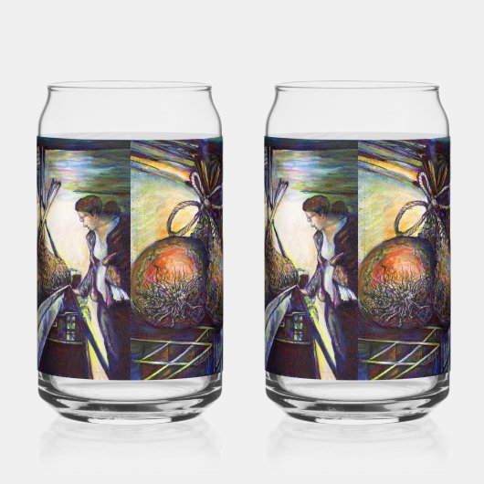 Das Hurling-Schicksal des Lebens Dosenglas (Links)