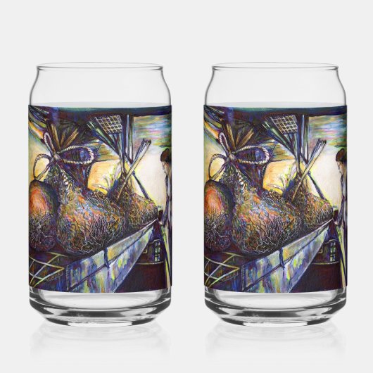 Das Hurling-Schicksal des Lebens Dosenglas (Rückseite)