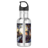 Das Hurling-Schicksal des Lebens Edelstahlflasche (Rückseite)