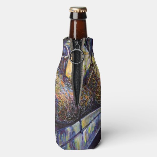 Das Hurling-Schicksal des Lebens Flaschenkühler (Flasche Rückseite)