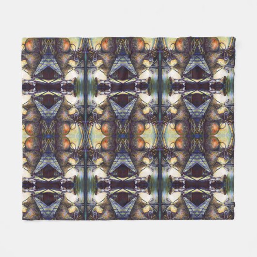 Das Hurling-Schicksal des Lebens Fleecedecke (Vorderseite (Horizontal))