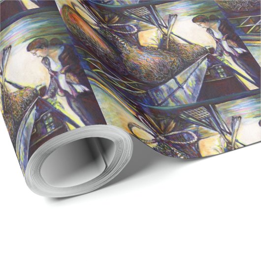 Das Hurling-Schicksal des Lebens Geschenkpapier (Rolleneckpunkt)