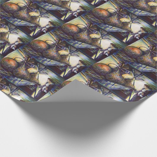 Das Hurling-Schicksal des Lebens Geschenkpapier (Ecke)