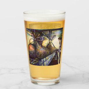 Das Hurling-Schicksal des Lebens Glas