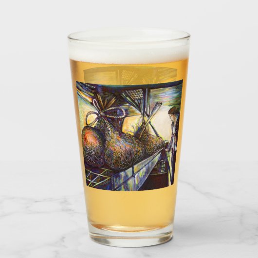 Das Hurling-Schicksal des Lebens Glas (Vorne (Gefüllt))