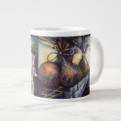 Das Hurling-Schicksal des Lebens Jumbo-Tasse (Vorderseite Rechts)