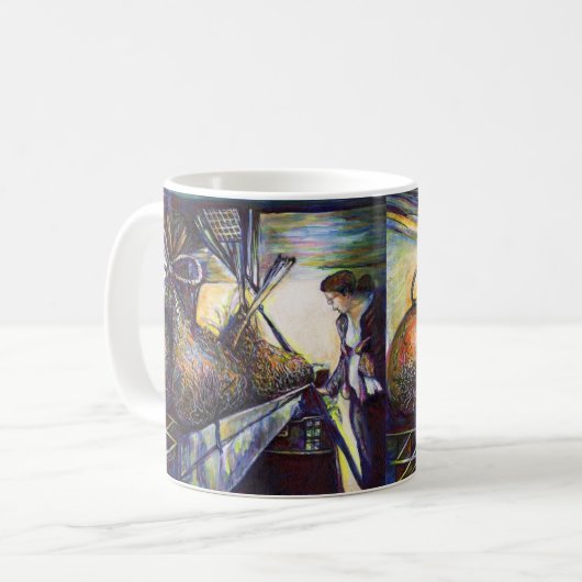 Das Hurling-Schicksal des Lebens Kaffeetasse (Vorderseite Links)