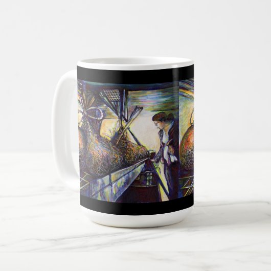 Das Hurling-Schicksal des Lebens Kaffeetasse (Vorderseite Links)
