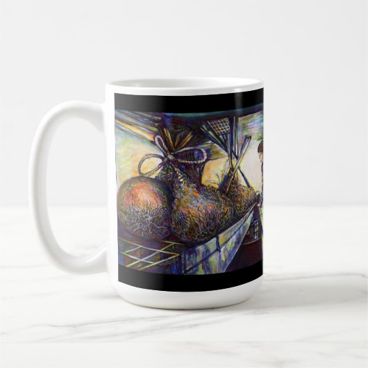 Das Hurling-Schicksal des Lebens Kaffeetasse (Links)
