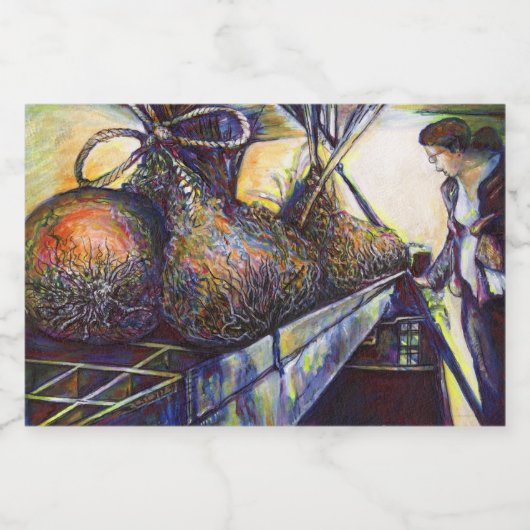 Das Hurling-Schicksal des Lebens Lebensmitteletikett (Einzelnes Label)