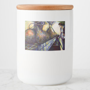 Das Hurling-Schicksal des Lebens Lebensmitteletikett