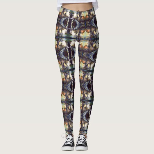 Das Hurling-Schicksal des Lebens Leggings (Vorderseite)