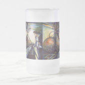 Das Hurling-Schicksal des Lebens Mattglas Bierglas (Mittel)