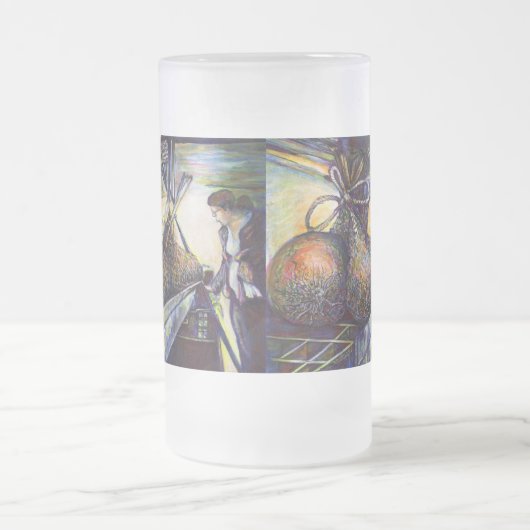 Das Hurling-Schicksal des Lebens Mattglas Bierglas (Mittel)