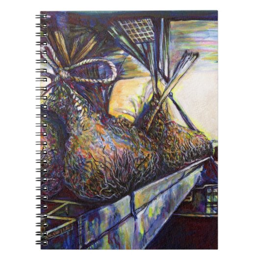 Das Hurling-Schicksal des Lebens Notizblock (Vorderseite)