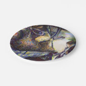 Das Hurling-Schicksal des Lebens Pappteller (Schrägansicht)