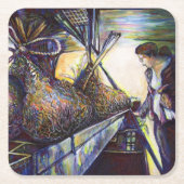 Das Hurling-Schicksal des Lebens Rechteckiger Pappuntersetzer (Vorderseite)