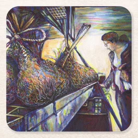 Das Hurling-Schicksal des Lebens Rechteckiger Pappuntersetzer (Vorderseite)