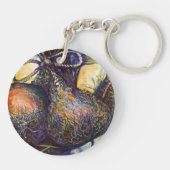 Das Hurling-Schicksal des Lebens Schlüsselanhänger (Rückseite)