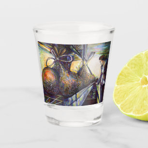 Das Hurling-Schicksal des Lebens Schnapsglas