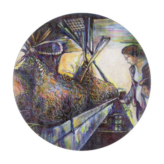 Das Hurling-Schicksal des Lebens Schneidebrett (Vorderseite)