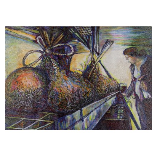 Das Hurling-Schicksal des Lebens Schneidebrett (Vorderseite)