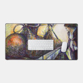 Das Hurling-Schicksal des Lebens Schreibtischunterlage (Tastatur & Maus)