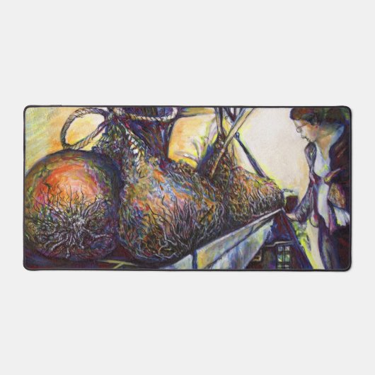 Das Hurling-Schicksal des Lebens Schreibtischunterlage (Vorderseite)