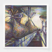 Das Hurling-Schicksal des Lebens Serviette (Vorderseite)