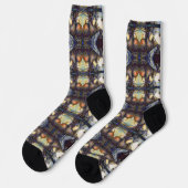 Das Hurling-Schicksal des Lebens Socken (Linkes Detail)