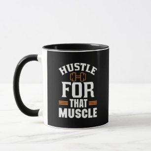 Das Husteln für das Training des Muskelspiels Tasse