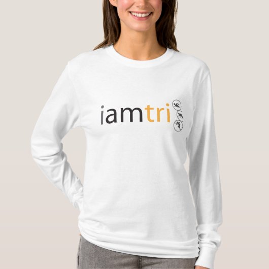 Das iamtri der Frauen angepasster Hoodie T-Shirt (Vorderseite)