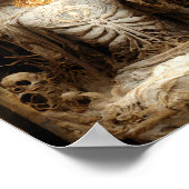 Das Icon Dark Fantasy Art Poster (Ecke)