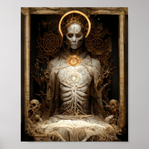 Das Icon Dark Fantasy Art Poster