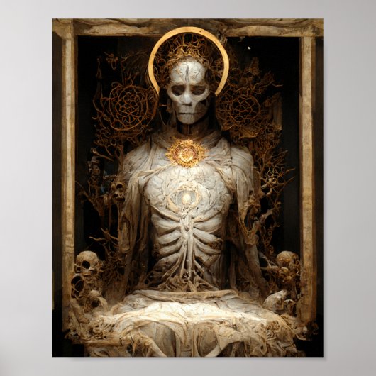 Das Icon Dark Fantasy Art Poster (Vorne)