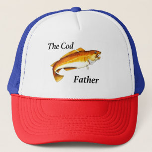 Das ideale Fischgeschenk für den Cod-Vater Truckerkappe