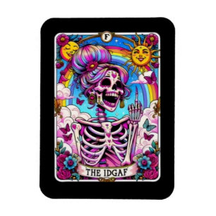 Das IDGAF Tarot Card Magnet