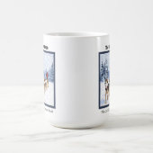 Das Iditarod-Rennen in Alaska Kaffeetasse (Mittel)
