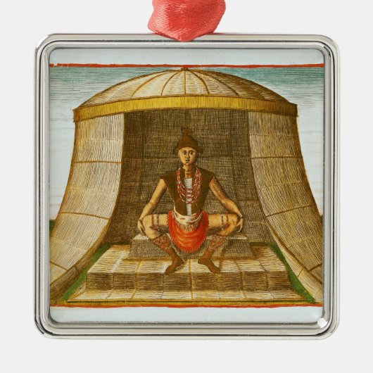 Das Idol Kiwasa Silbernes Ornament (Vorne)