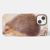 DAS IGELEMONOGRAMM iPhone HÜLLE (Rückseite (Horizontal))