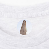 das ikonische Gebäude Etiketten (Befestigt)