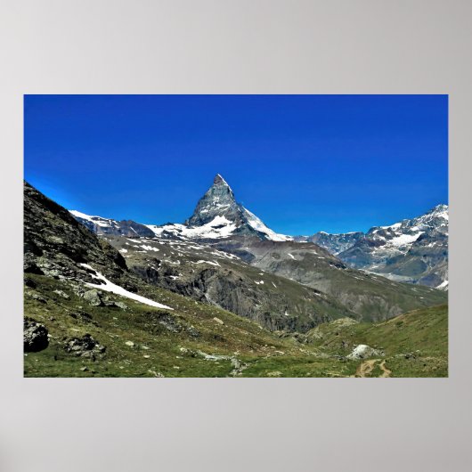 Das ikonische Matterhorn Poster (Vorne)