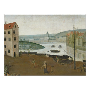 Das Ile Notre Dame 1590-3 (Öl auf Leinwand) Poster