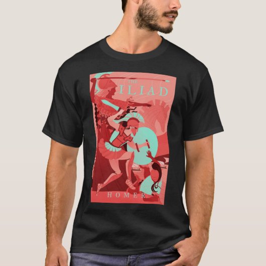 Das Iliad-Poster T-Shirt (Vorderseite)