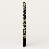 Das Imitat-Goldmetallisches abstraktes mit Case-Mate iPhone Hülle (Hinten/Links)