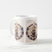 Das imperiale Russland - Wappen Kaffeetasse (Vorderseite Links)